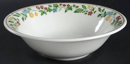 Festival (Light Cream) 9" Round Vegetable Bowl