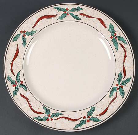 Holly Berry 12" Chop Plate (Round Platter)