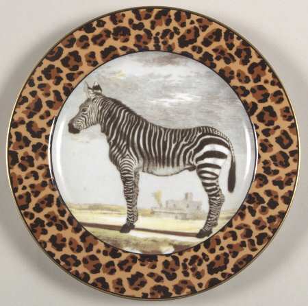 Safari Salad Plate