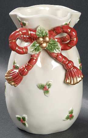 Old World Santa 6" Vase