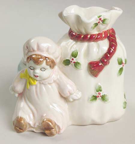 Old World Santa Figural Candlestick