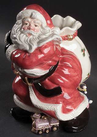 Old World Santa 9" Vase