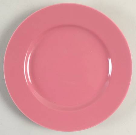 Total Color Spectrum Raspberry (Round) Salad Plate