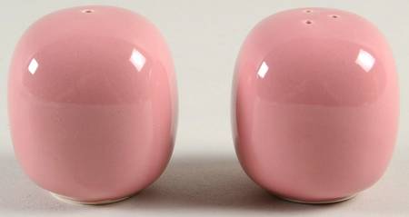 Total Color Spectrum Raspberry (Round) Salt & Pepper Set by Fitz & Floyd