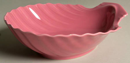 Total Color Spectrum Raspberry (Round) 9" Shell Shaped Dish by Fitz & Floyd