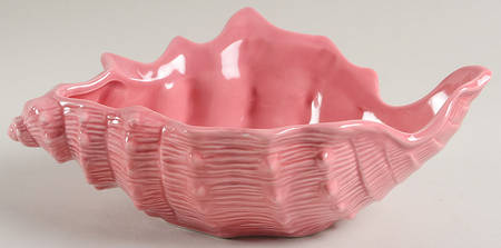 Total Color Spectrum Raspberry (Round) Shell Shaped Bowl
