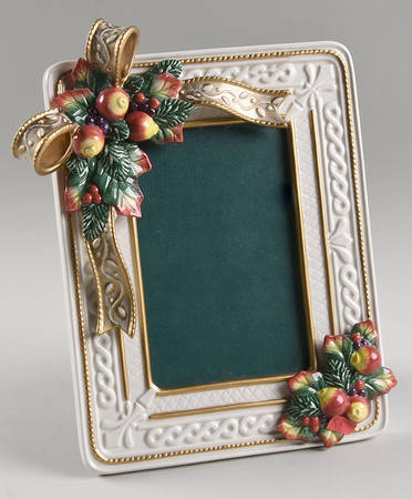 Snowy Woods Frame-Holds 4" X 6"