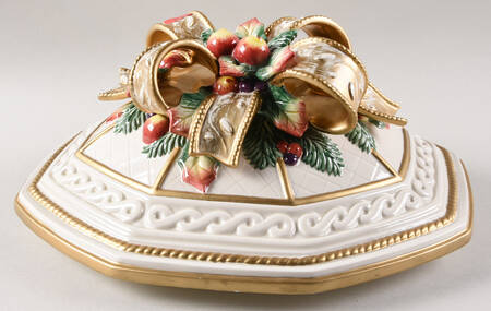 Snowy Woods Lid for Tureen