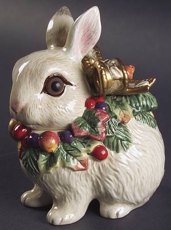 Snowy Woods Bunny Box & Lid
