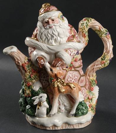 Snowy Woods Teapot & Lid