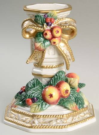 Snowy Woods 5" Candlestick
