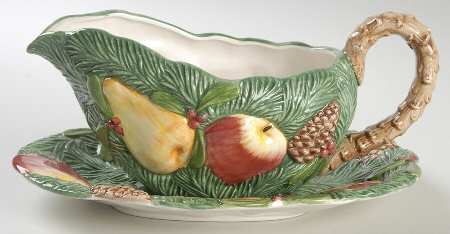 Woodland Gravy Boat & Underplate