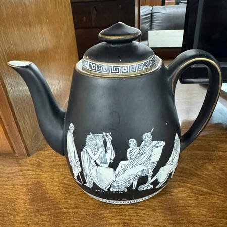 Old Greek Teapot & Lid