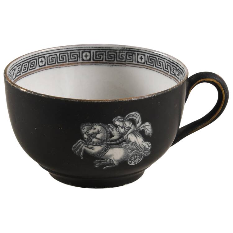 Old Greek Flat Cup by F & R Pratt