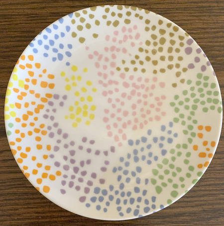 Confetti Salad Plate