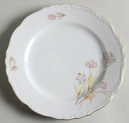 Wild Flower Salad Plate