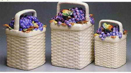Sonoma Vineyard Large Canister & Lid