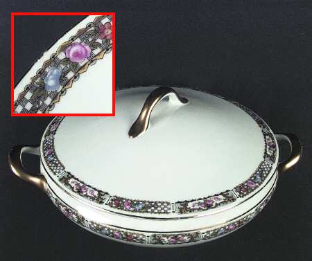 17604 Round Covered Vegetable