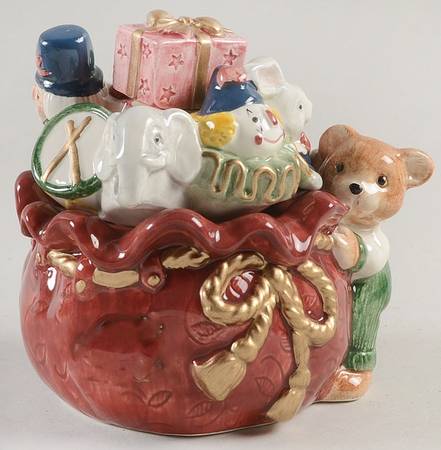 Father Christmas Sugar Bowl & Lid