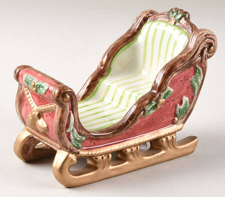 Father Christmas Tray for Salt and Pepper Set