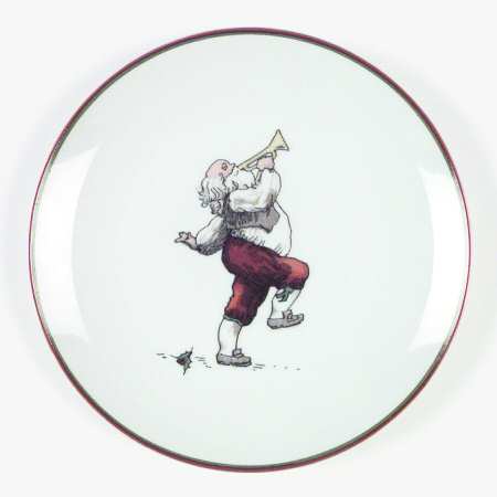 Variations (Santas) Salad Plate