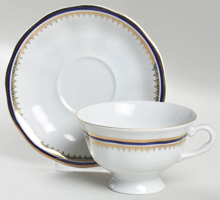 4562 Footed Cup & Saucer Set