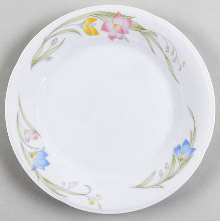 French Garden (Porcelain) Salad Plate by Fine China of Japan