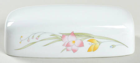 French Garden (Porcelain) Lid for 1/4 Lb Butter