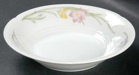 French Garden (Porcelain) Fruit/Dessert (Sauce) Bowl