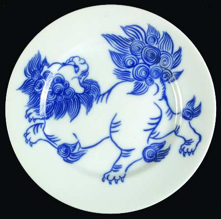 Foo Dog Salad Plate