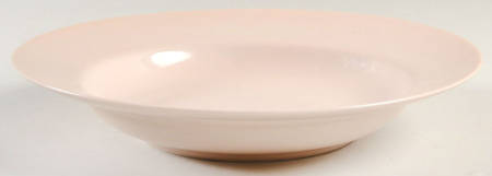 Total Color-Shell Peach (Round) Large Rim Soup Bowl