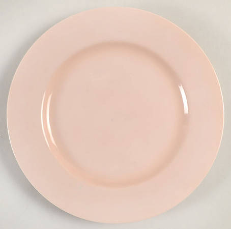 Total Color-Shell Peach (Round) Salad Plate