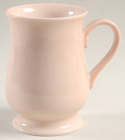 Total Color-Shell Peach (Round) Footed Mug