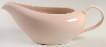 Total Color-Shell Peach (Round) Gravy Boat
