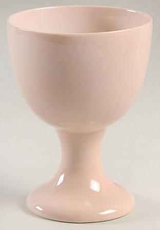 Total Color-Shell Peach (Round) China Goblet