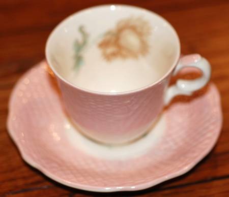FON48 Flat Demitasse Cup & Saucer Set