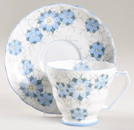 7110 Footed Cup & Saucer Set