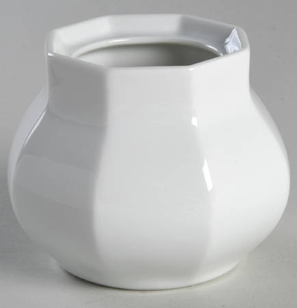 Blanche Oblique Sugar Bowl No Lid