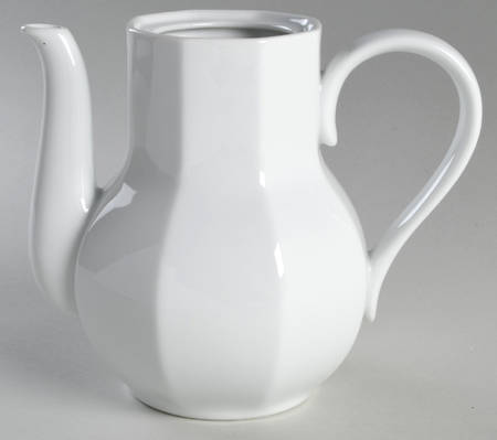 Blanche Oblique Coffee Pot No Lid