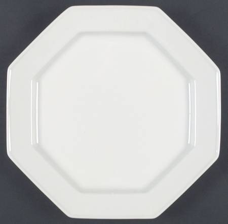 Blanche Oblique Large Dinner Plate