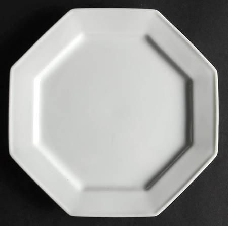 Blanche Oblique Salad Plate