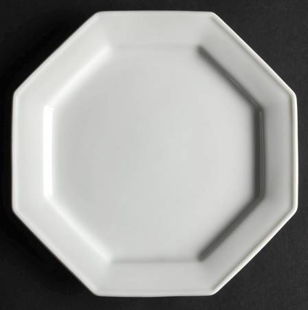 Blanche Oblique Bread & Butter Plate