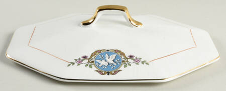 FC7 Lid for Oval Vegetable by FC Co - French China