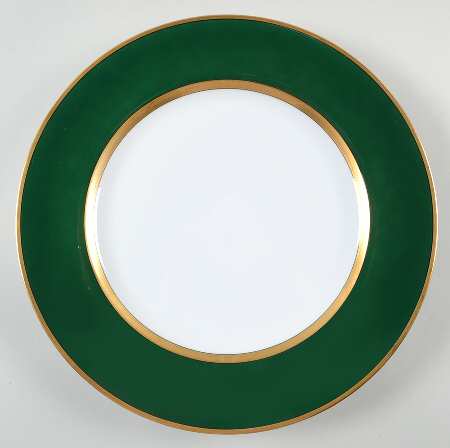 Renaissance Green (Restaurant, Switzerland) Service Plate (Charger)