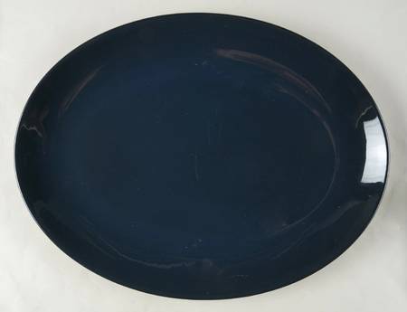 Teak (No Trim) 16" Oval Serving Platter