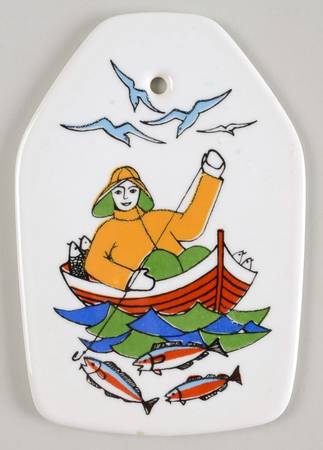 Torskefiske Wall Plaque