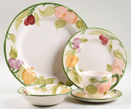 Fresh Fruit 5 Piece Place Setting