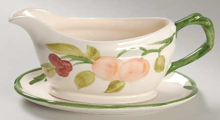 Fresh Fruit Gravy Boat & Underplate