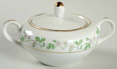 Garland Sugar Bowl & Lid