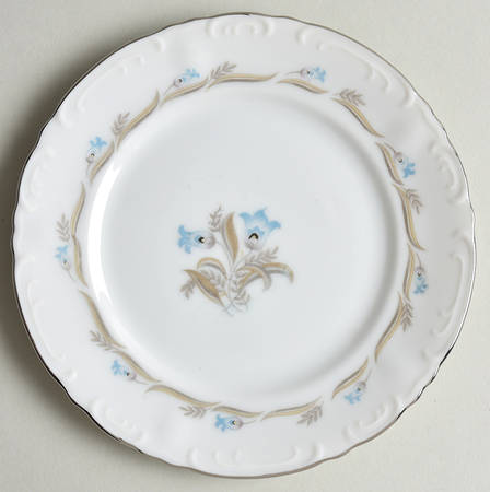 Blue Bell Bread & Butter Plate